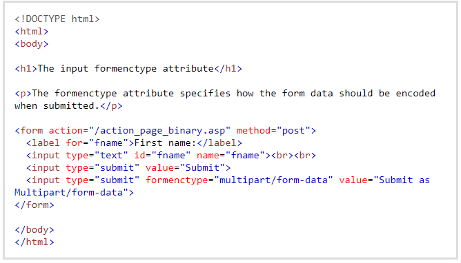 آموزش HTML Input Form Attributes | آتریا